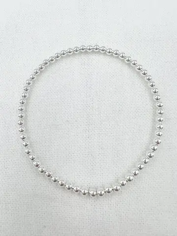 Saskia De Vries Silver Leave- On 3mm