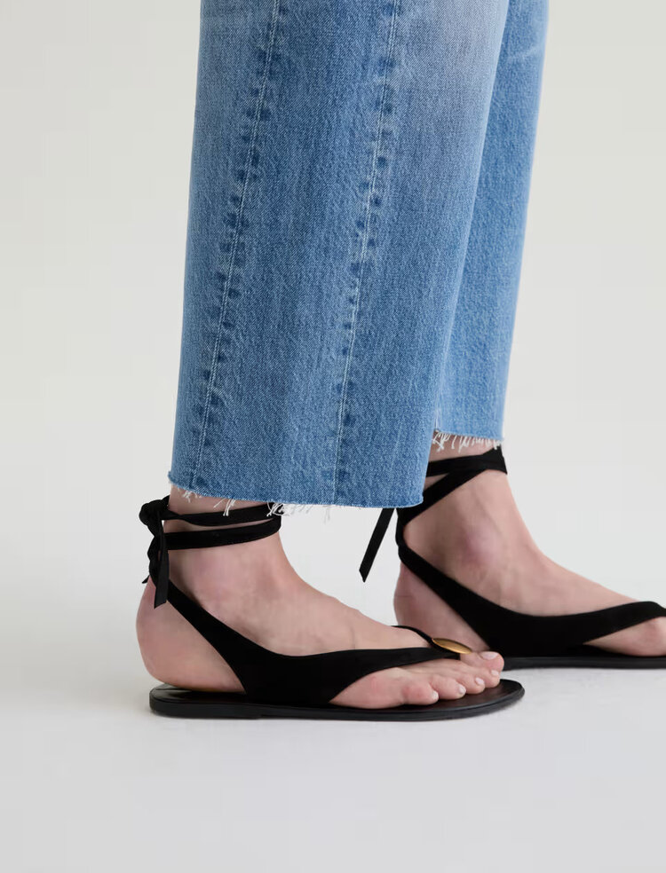 AG Denim Hattie Crop HR Barrel 17 Years Divergent