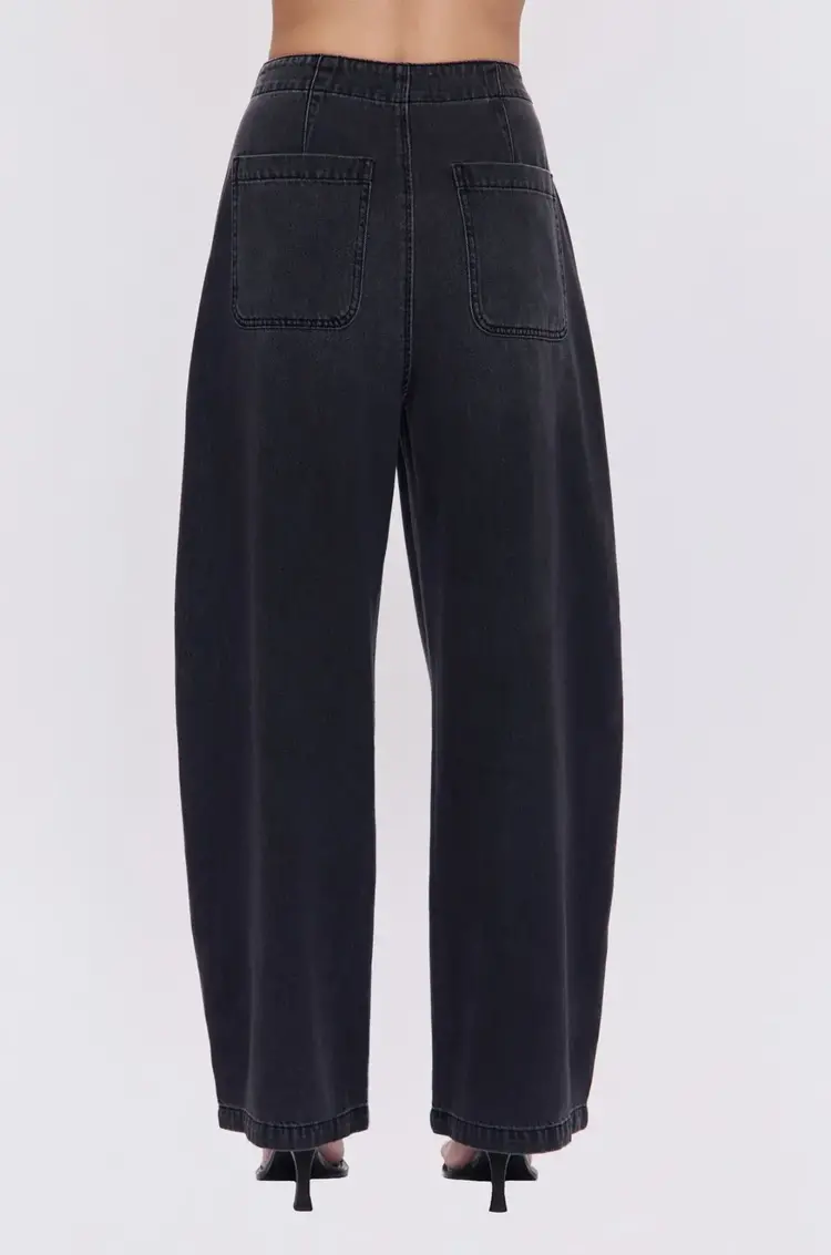 Pistola Lottie High Rise Relaxed Bowed Leg Pant Zen