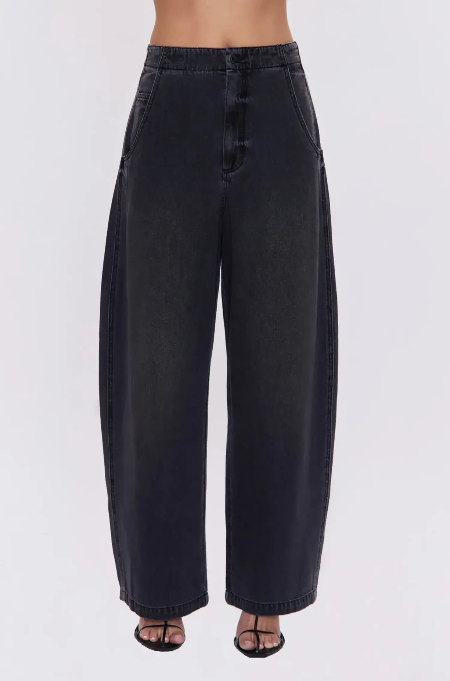 Pistola | Lottie High Rise Relaxed Bowed Leg Pant Zen - Tryst Boutique