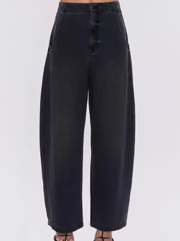 Pistola Lottie High Rise Relaxed Bowed Leg Pant Zen