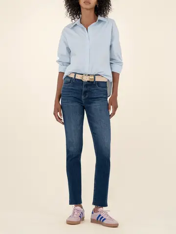 Rachael HR FAB Mom Jean Raw Hem 28"