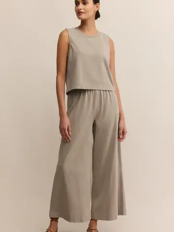 ZSupply SCOUT Jersey Crop Flare Pant Retreat