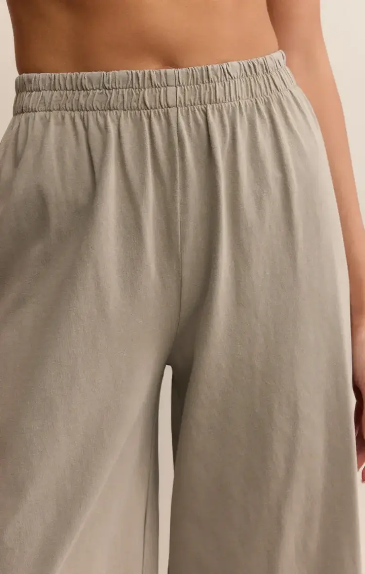 ZSupply SCOUT Jersey Crop Flare Pant Retreat