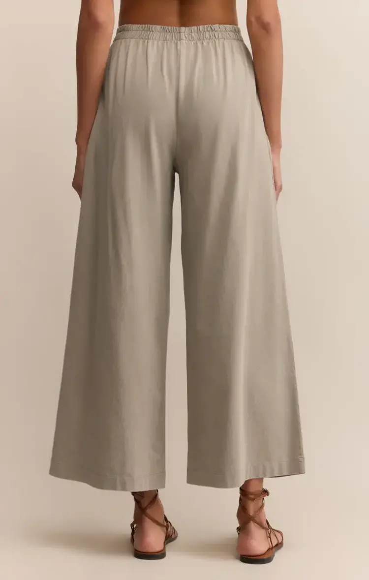ZSupply SCOUT Jersey Crop Flare Pant Retreat