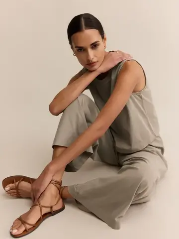 ZSupply SLOANE Jersey Muscle Tank Retreat