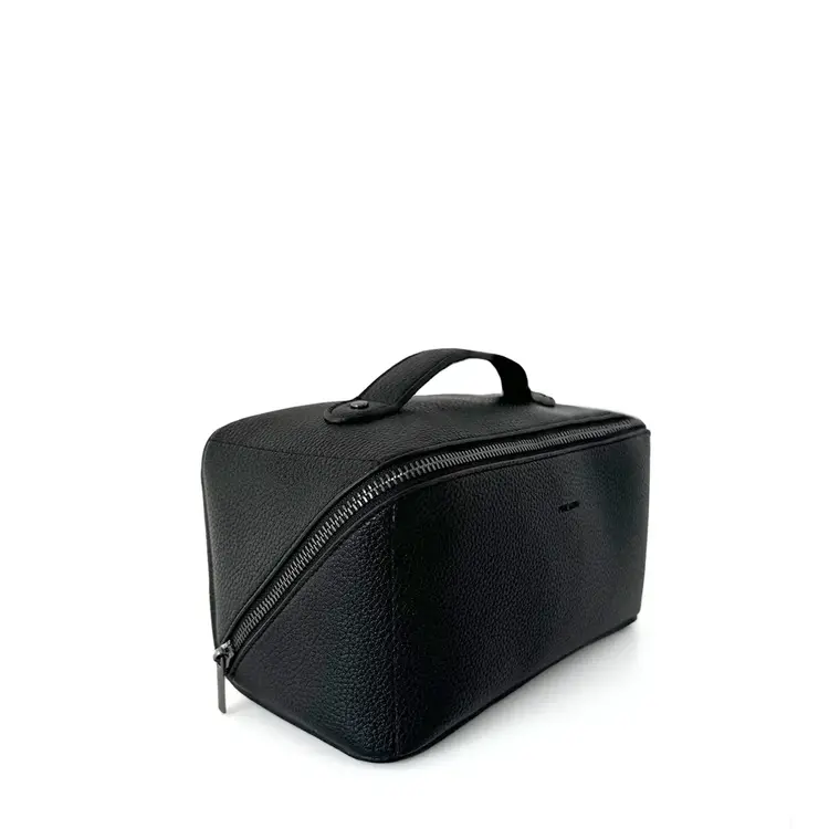 Pixie Mood Gem Toiletry Case Black Pebbled
