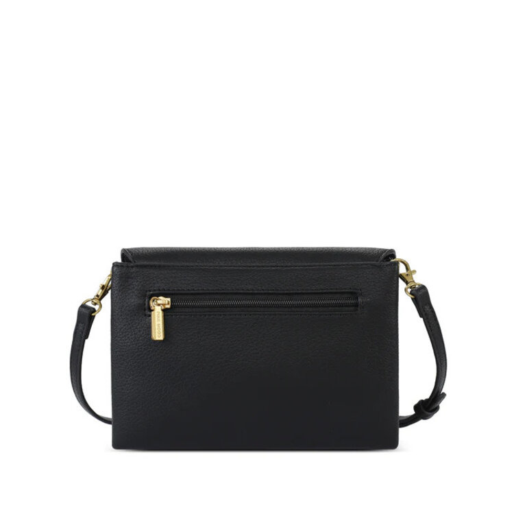 Pixie Mood Gianna Crossbody Black Pebbled