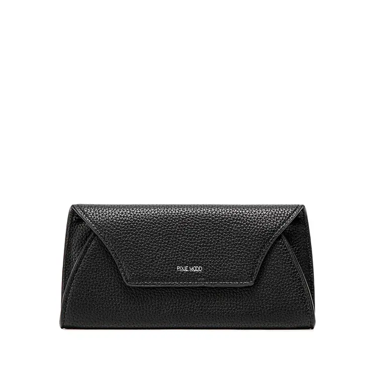 Pixie Mood Mavis Wallet Black Pebbled
