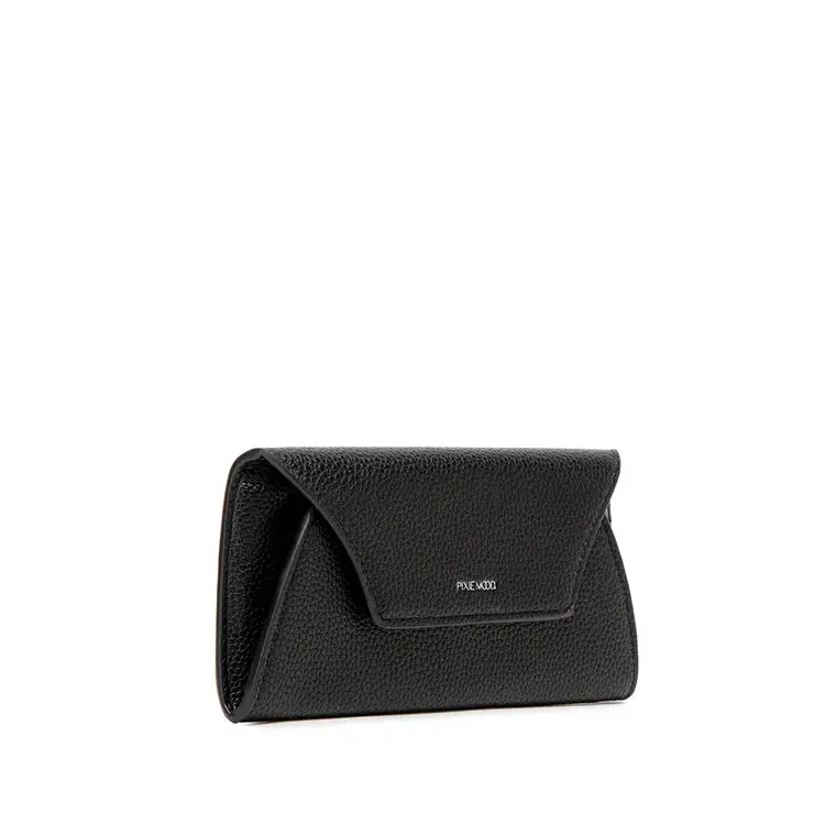 Pixie Mood Mavis Wallet Black Pebbled