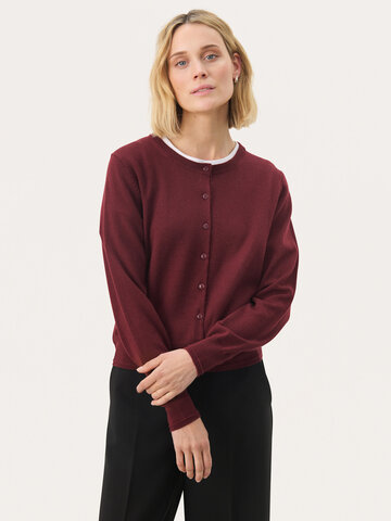 Part Two Neolani Cardigan Tawny Port