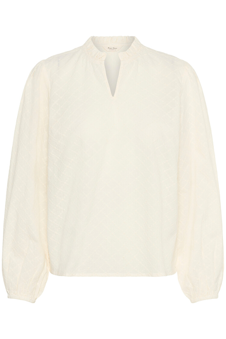 Part Two Eimy Blouse Eggnog
