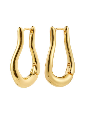 Pilgrim Jewellery UNFOLD Hoops Gold