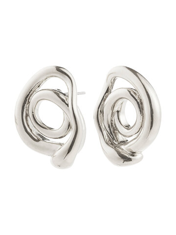 Pilgrim Jewellery UNFOLD Earrings Silver
