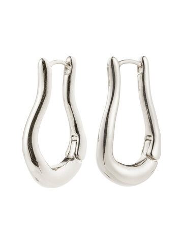 Pilgrim Jewellery UNFOLD Hoops Silver