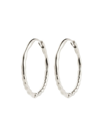 Pilgrim Jewellery BETWEEN Hoops Silver