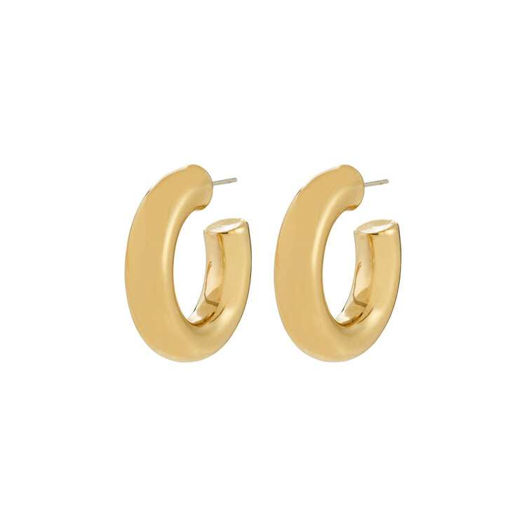Pilgrim Jewellery PHASE Large Hoops Gold