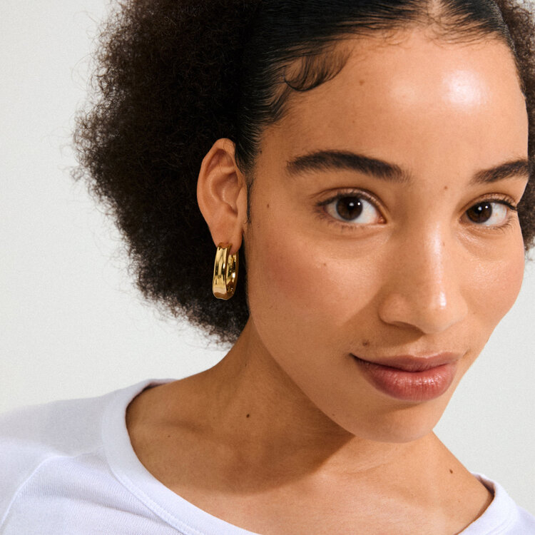 Pilgrim Jewellery KAYDEN Hoops Gold