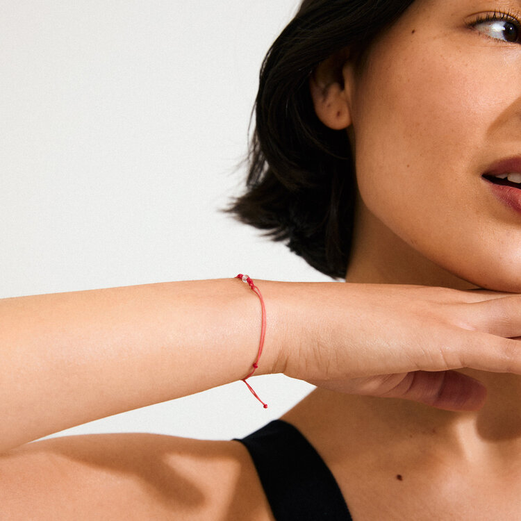 Pilgrim Jewellery Bracelet Birthstones White