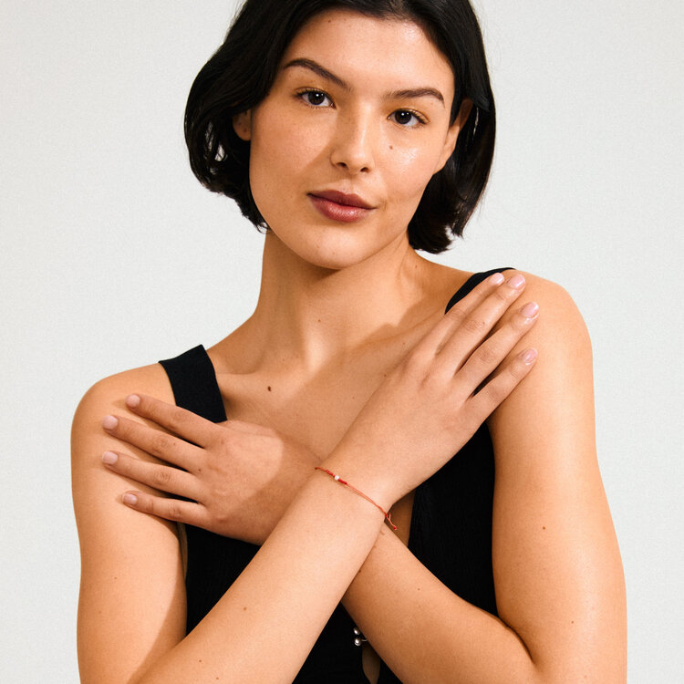 Pilgrim Jewellery Bracelet Birthstones White