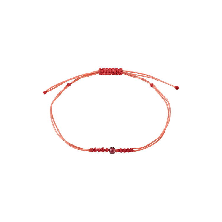 Pilgrim Jewellery Bracelet Birthstones Red