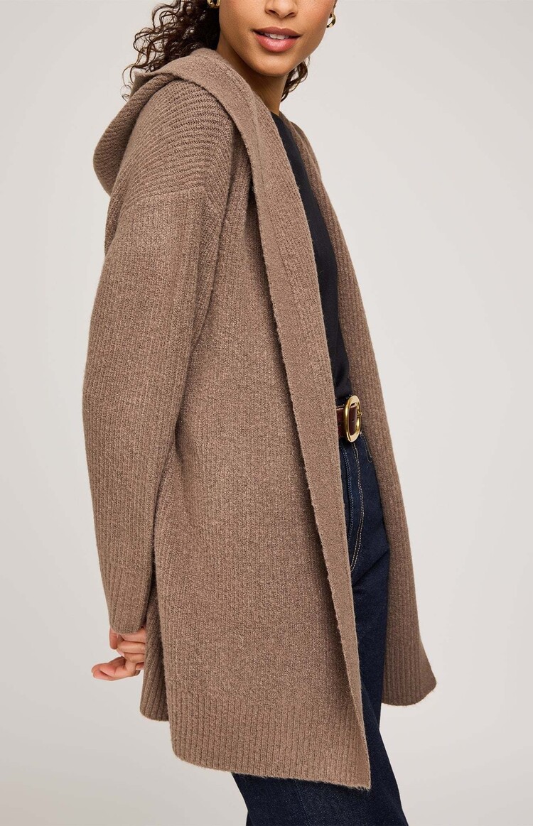 Gentle Fawn Ilana Cardigan Heather Bark