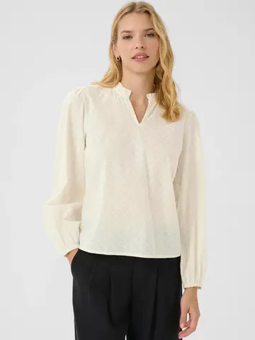 Part Two Eimy Blouse Eggnog