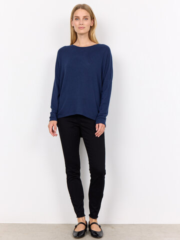 Soyaconcept Biara 1 Top Navy Melange