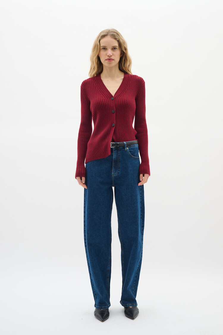 InWear Gia Cardigan Cabernet