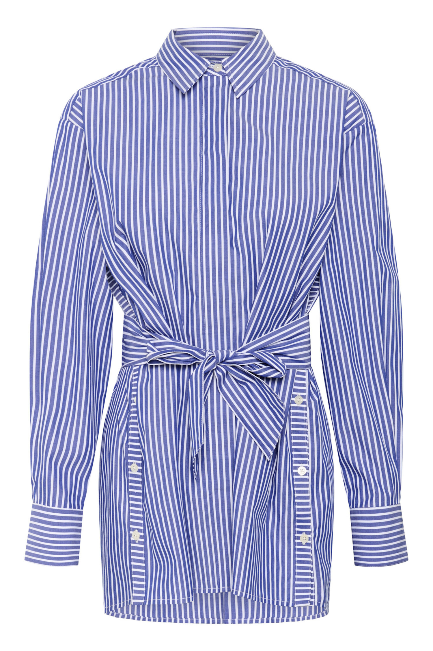 InWear | Natalja Shirt Sodalite Blue strip - Tryst Boutique