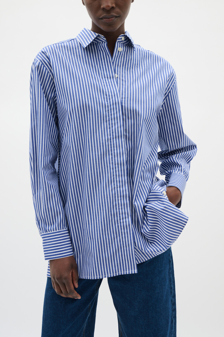InWear Natalja Shirt Sodalite Blue strip