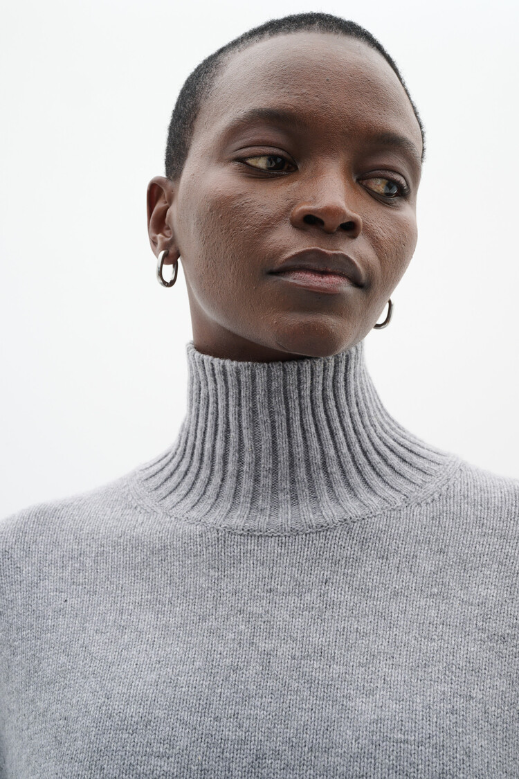 InWear Gea Kaxy Highneck  Granite Melange