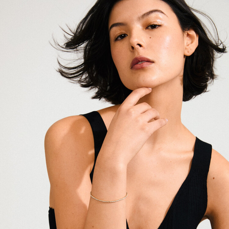 Pilgrim Jewellery Bracelet Arash Gold Crystal