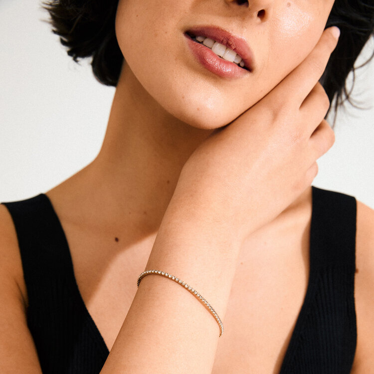 Pilgrim Jewellery Bracelet Arash Gold Crystal