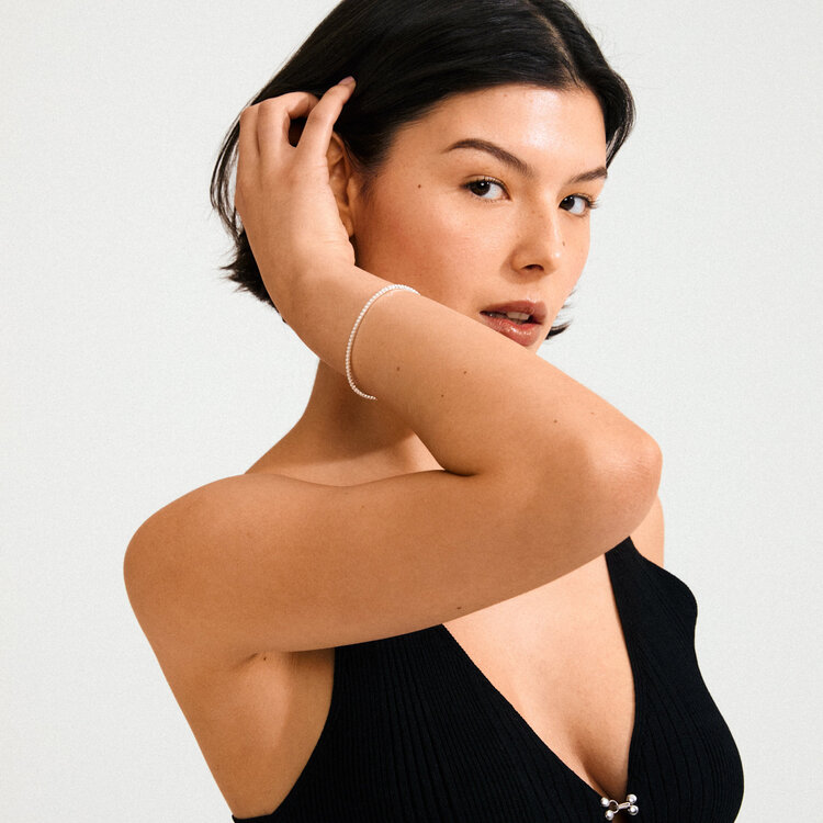 Pilgrim Jewellery Bracelet Arash Silver White