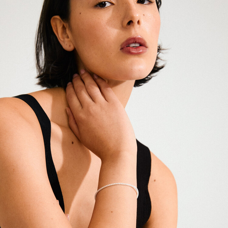 Pilgrim Jewellery Bracelet Arash Silver White