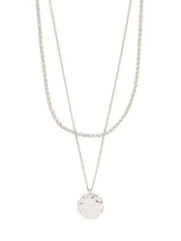 Pilgrim Jewellery DECLAN Necklace 2-in-1 Set Silver