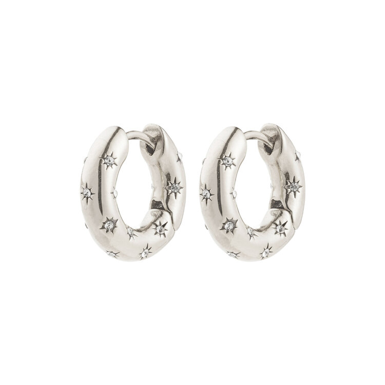 Pilgrim Jewellery NEVAEH Hoops Silver