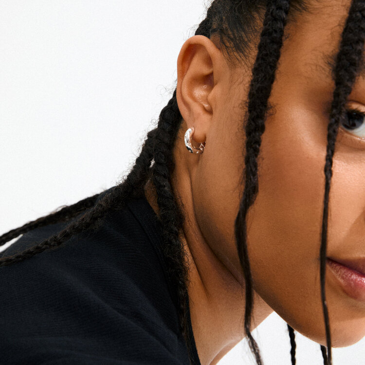 Pilgrim Jewellery NEVAEH Hoops Silver