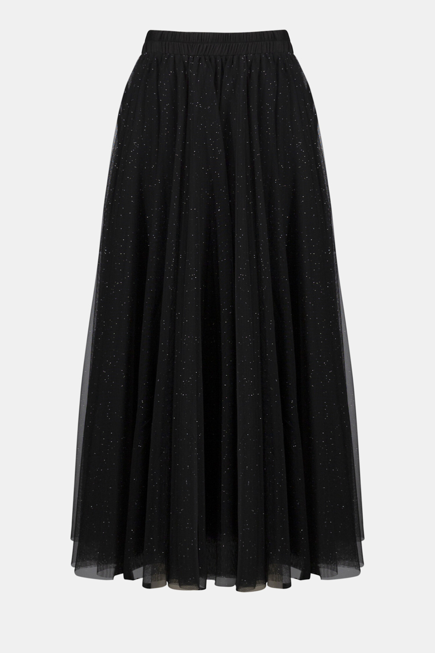 ‪ෆ‪.*・゜ Joseph Ribkoff | Tulle Flared Skirt Black - Tryst Boutique