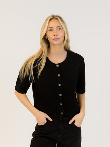 Juderose Cardigan Black