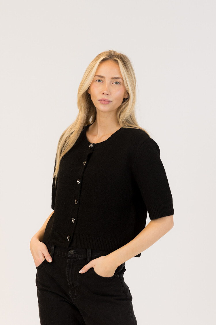 Juderose Cardigan Black