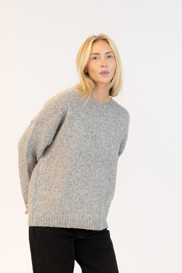 Opal Crewneck Pullover Grey