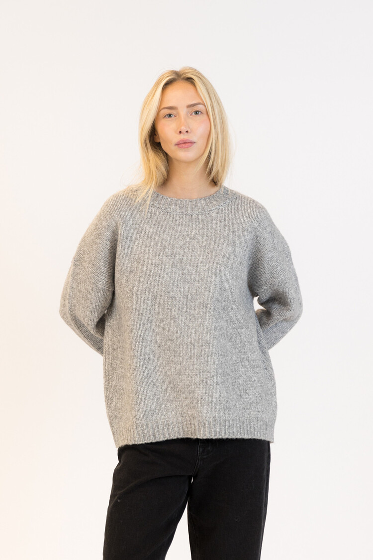 Opal Crewneck Pullover Grey