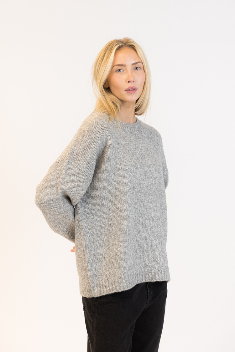 Opal Crewneck Pullover Grey