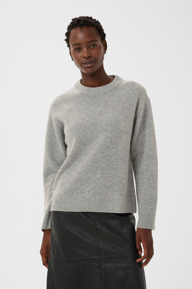 Part Two Soraya Pullover Medium Grey Melange