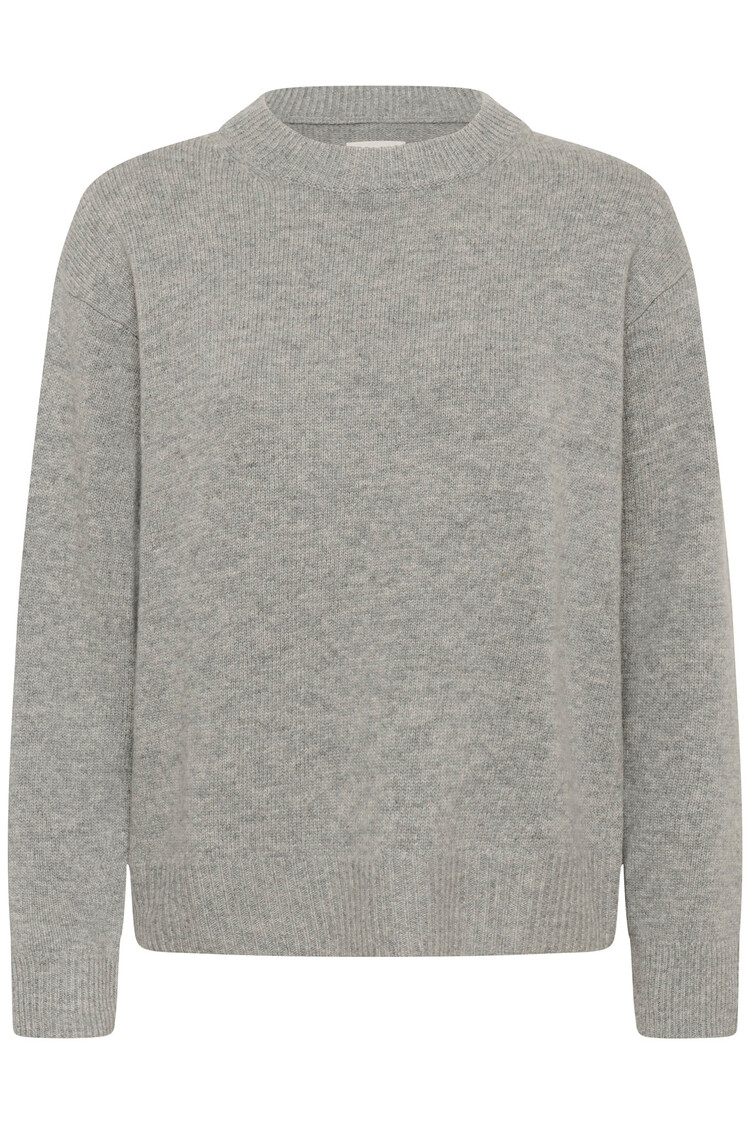Part Two Soraya Pullover Medium Grey Melange