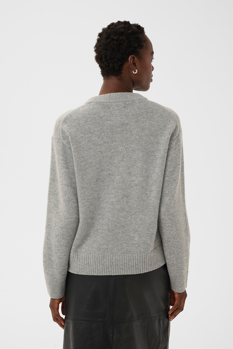 Part Two Soraya Pullover Medium Grey Melange