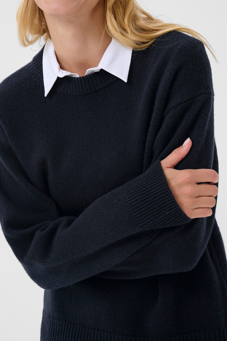 Part Two Soraya Pullover Dark Navy