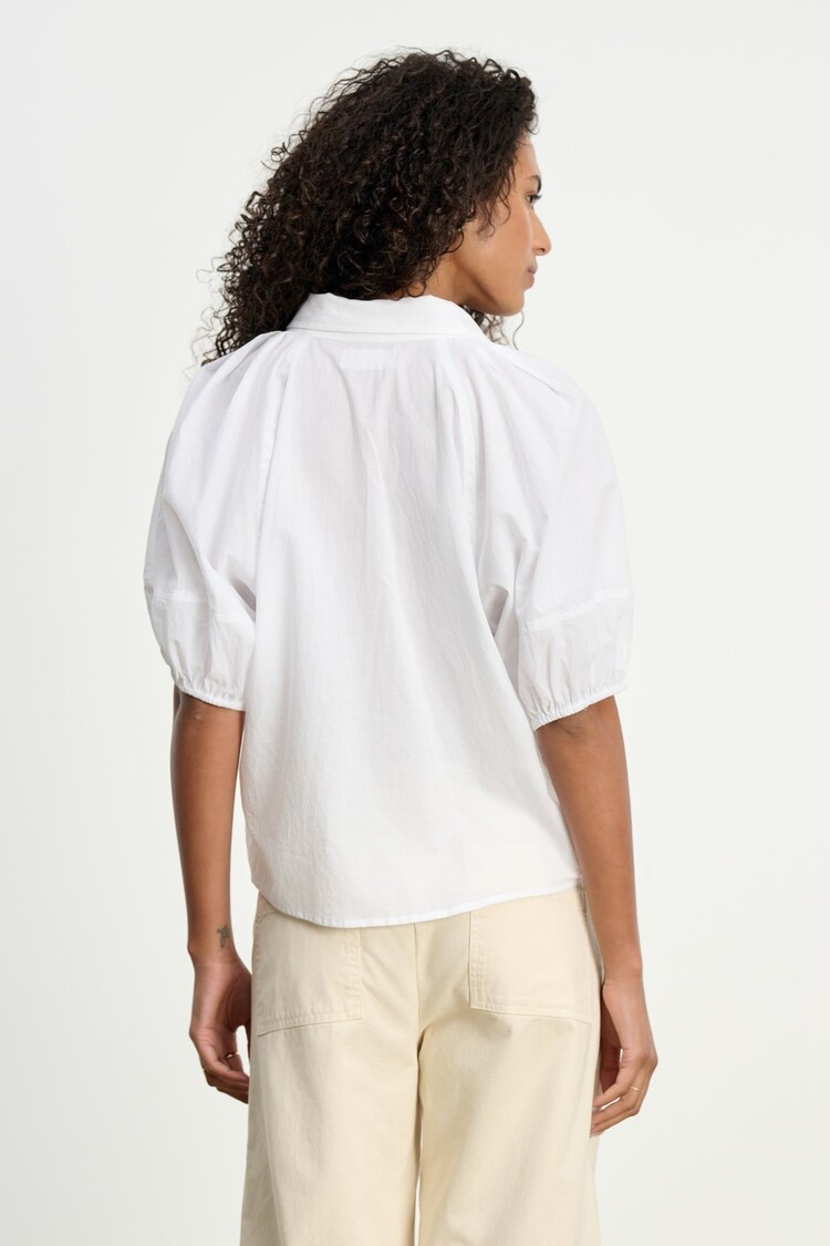Velvet Autumn Shirt White